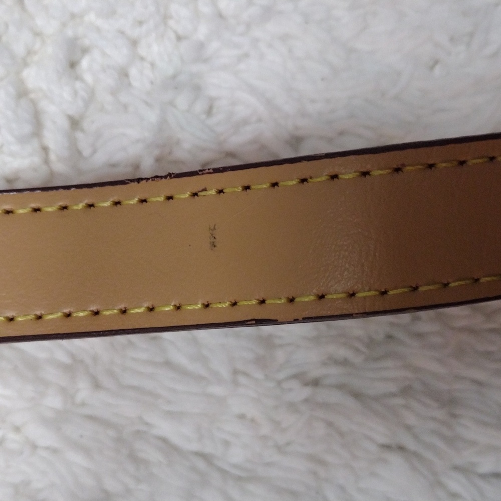 Purse Strap Beige 4 Eyelet Adjustable 47"-52" Long x 3/4" Wide #135-11 - Picture 9 of 16